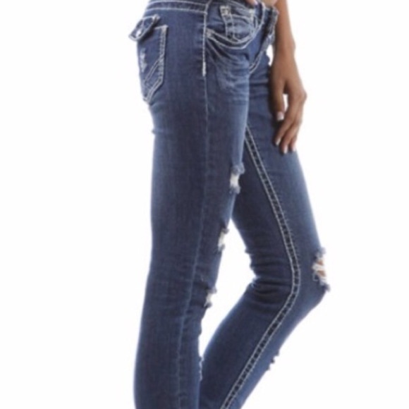 Clash Low Rise Skinny’s - Picture 2 of 8